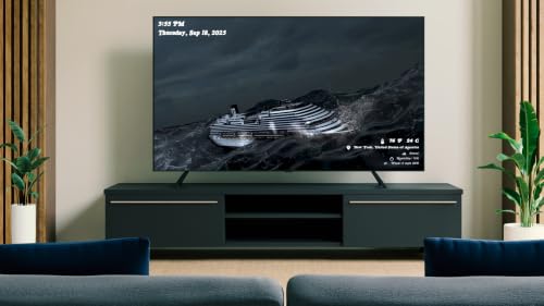 Orage relaxant avec sons d'orage - Télé pluie immersive avec horloge et prévisions en direct – vue 8