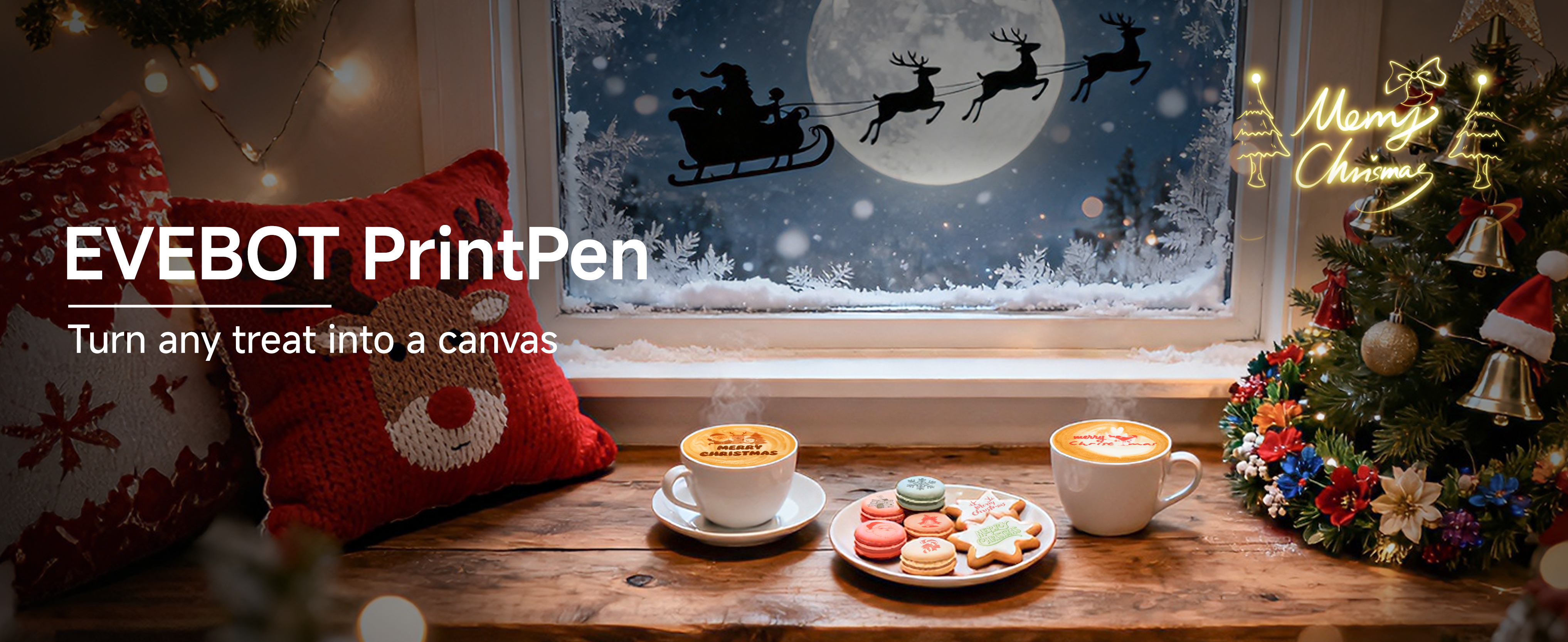 Amazon.co.jp: EVEBOT フードプリンター ハンドヘルドプリントペン