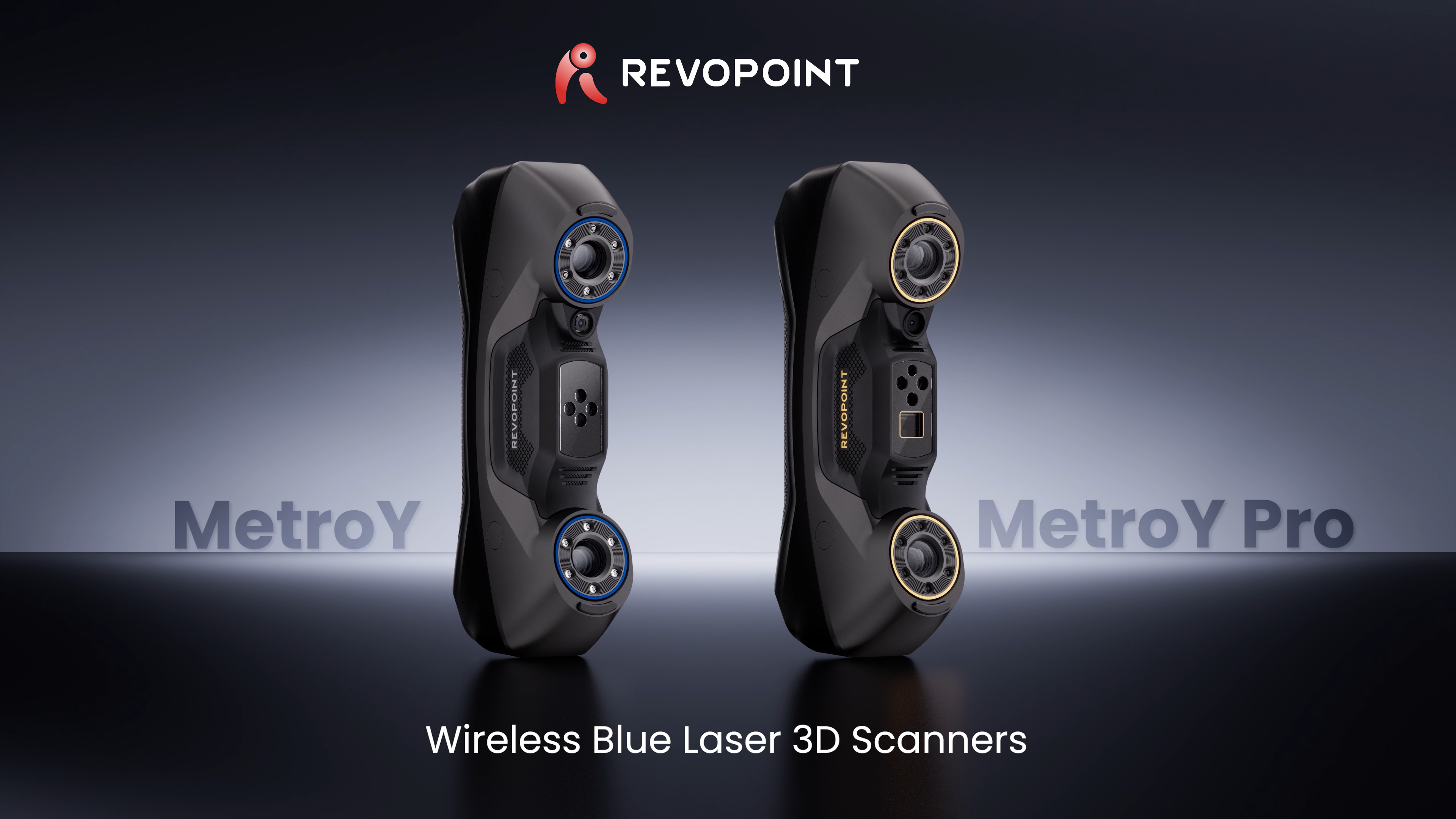 Revopoint MetroY Pro 3D Scanner, Blue Laser, 5 Modes, for 3D