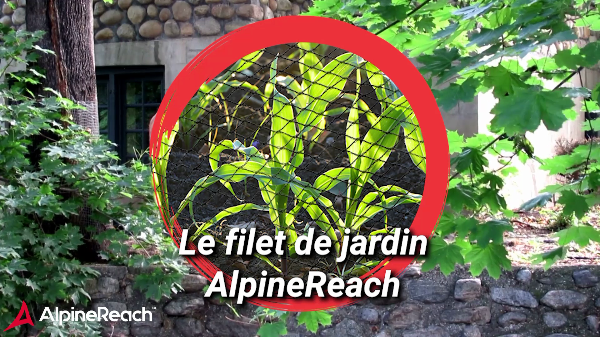 AlpineReach Filet De Jardin 2m X 20m - Filet Anti-Oiseaux Noir Avec Colliers De Serrage