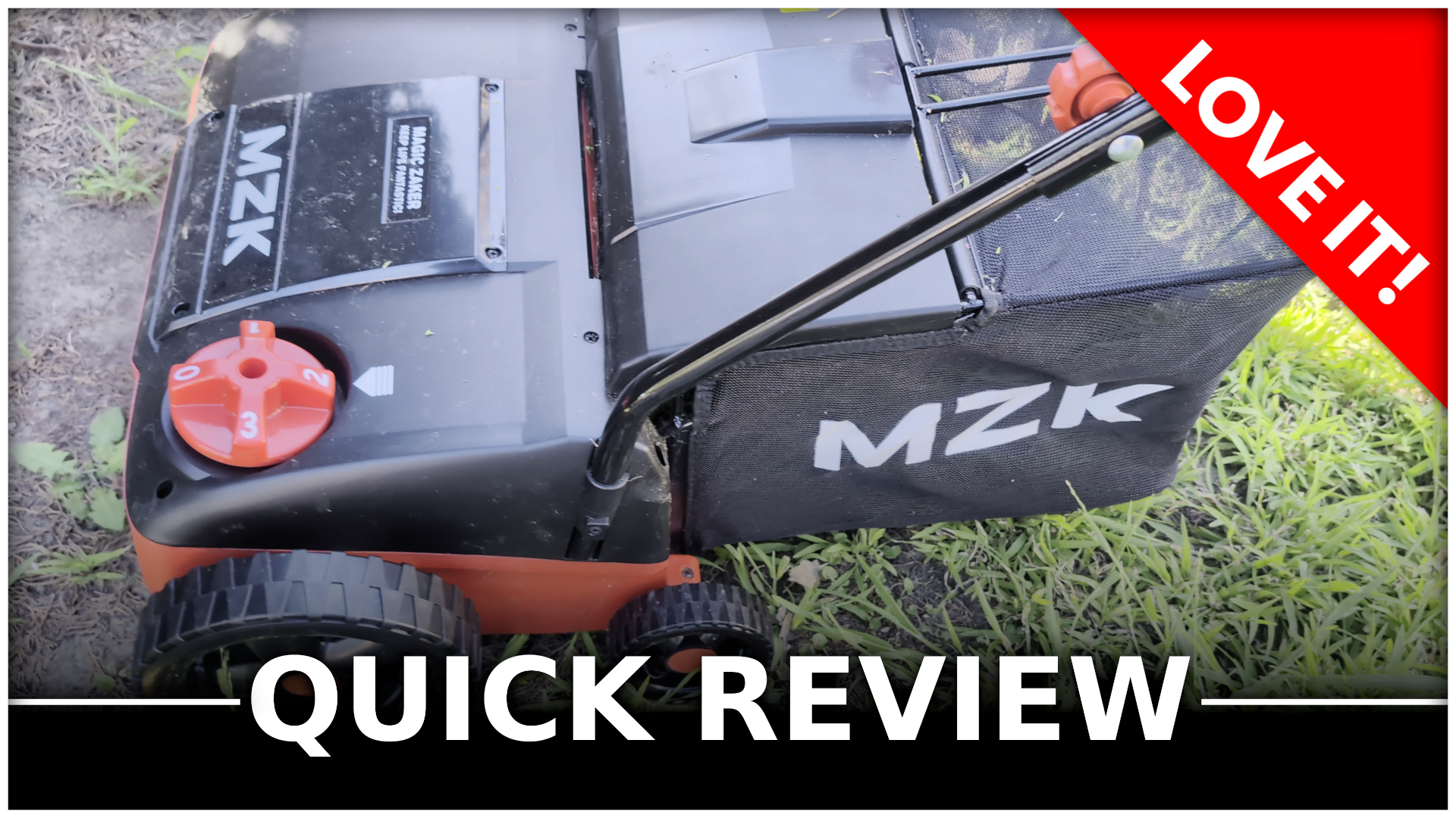 Watch MZK Electric Dethatcher and Scarifier - Love It! on Amazon Live