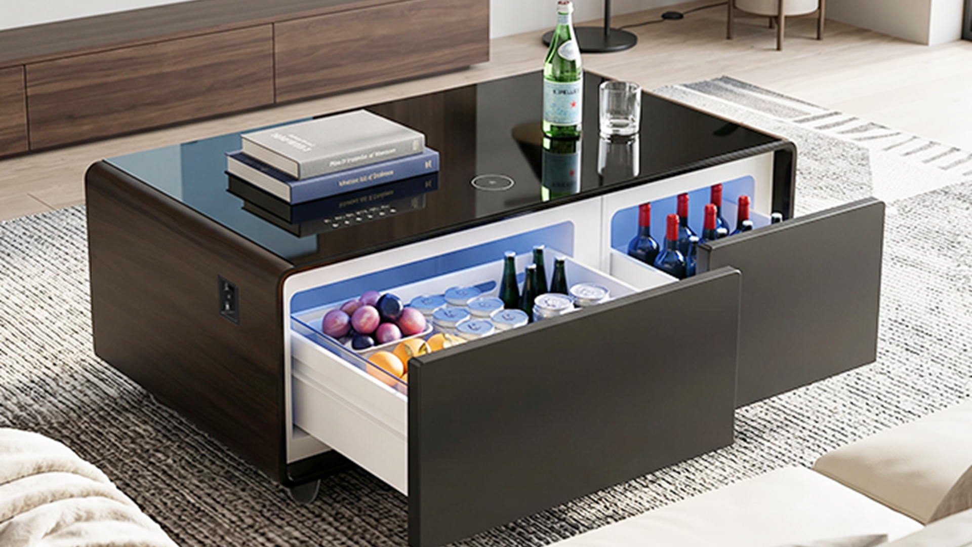 Amazon.com: Gagawin Smart Coffee Table with Fridge and Bluetooth