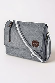 Nylon Sling Cross Body Travel Office Business Satchel Messenger One Side Shoulder Bag for Men & Women