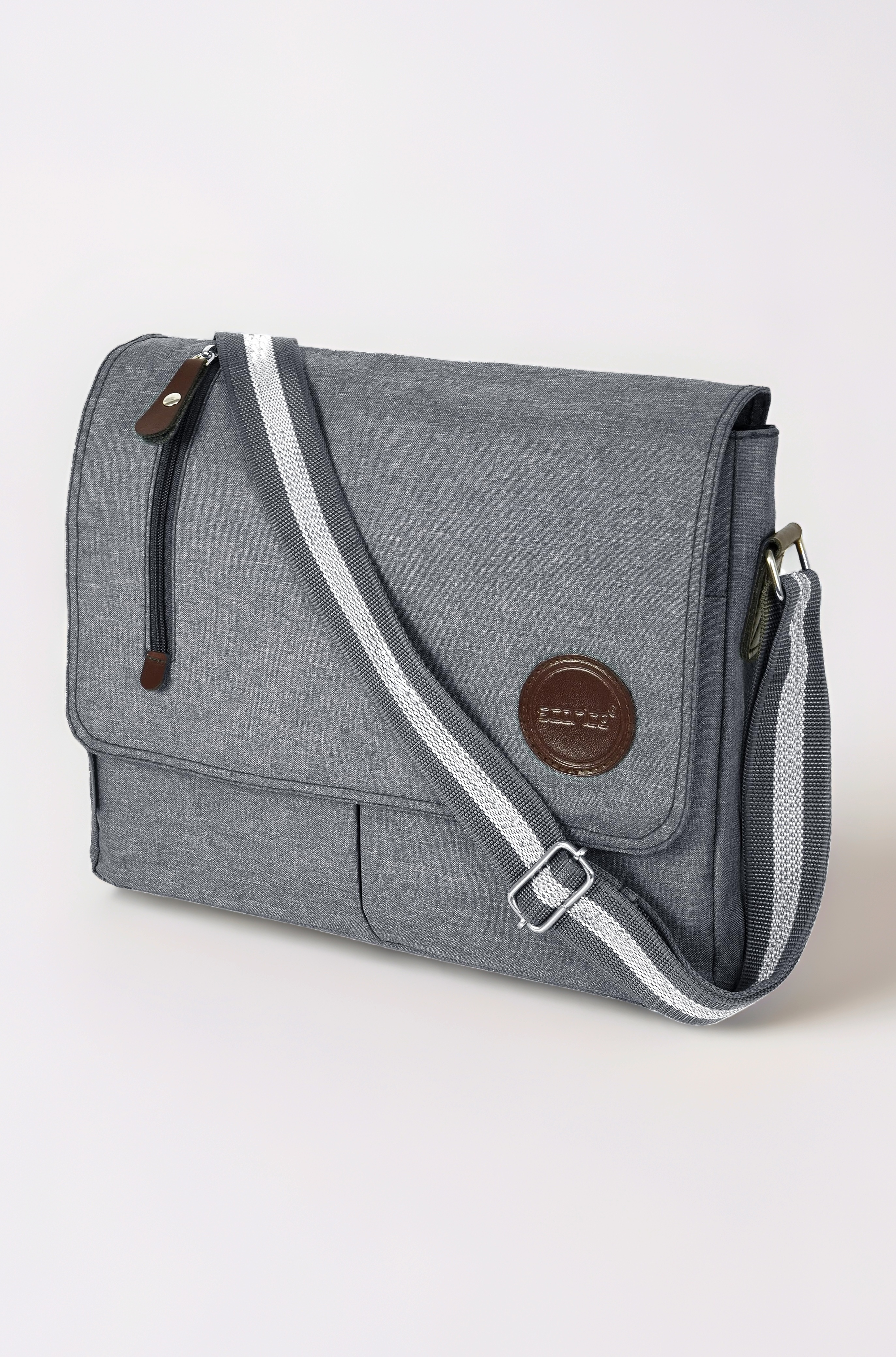 Nylon Sling Cross Body Travel Office Business Satchel Messenger One Side Shoulder Bag for Men & Women