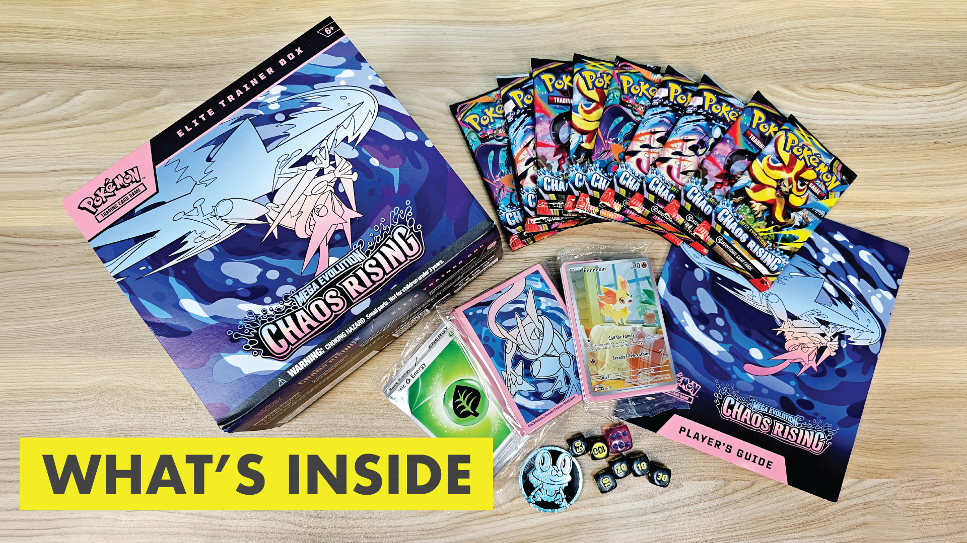 Watch Pokemon Chaos Rising - Elite Trainer Box Unboxing & Contents
