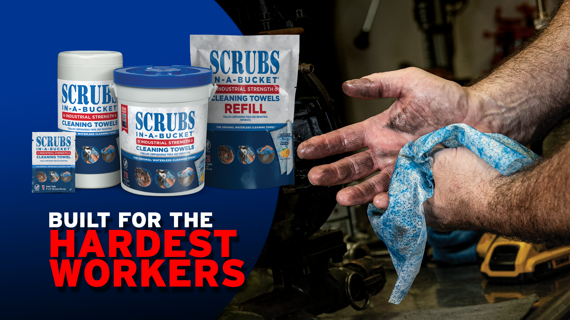Amazon.com: S.C.R.U.B.S. Scrubs 42272CT in-A-Bucket Hand Cleaner
