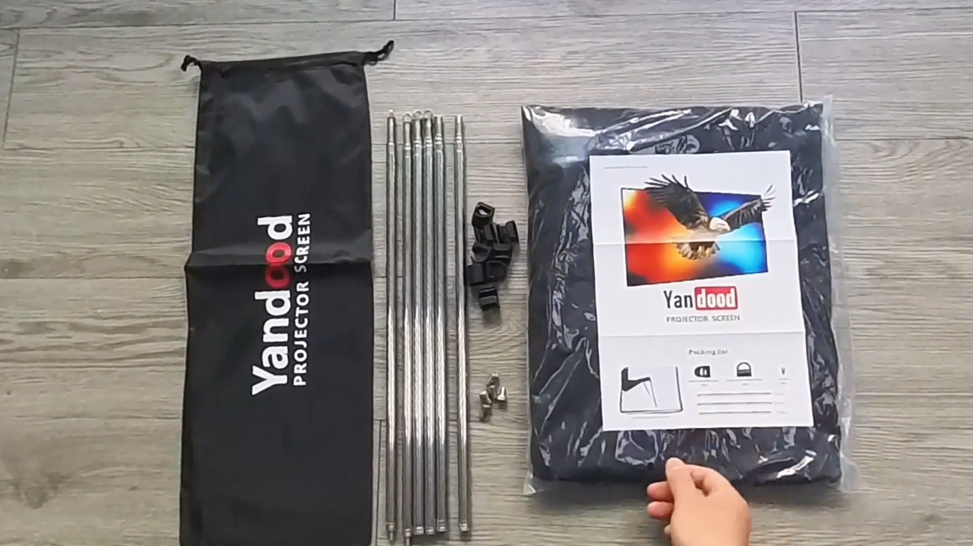 Amazon.com: Portable Projector Screen 120 inch with Stainless