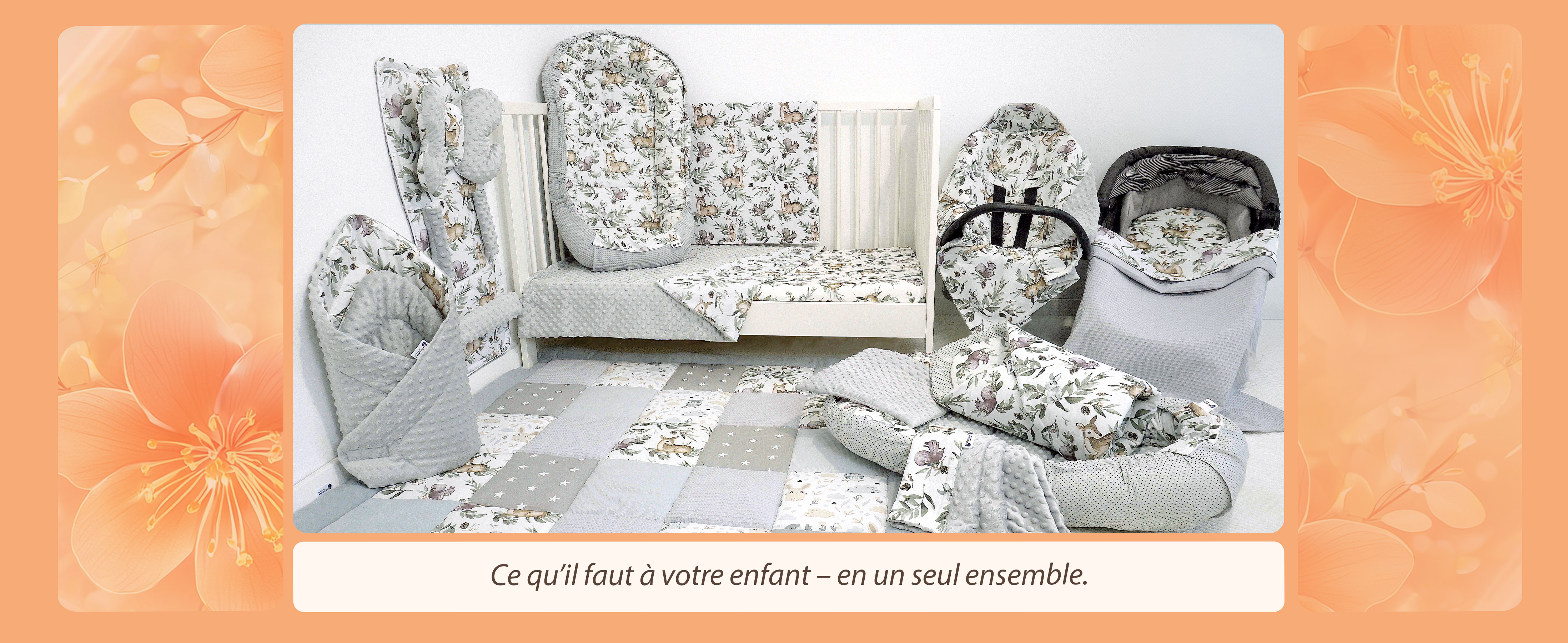 Drap Housse Landau 86x40cm Medi Partners 100% Coton - Protège Matelas Bébé Pour Poussette