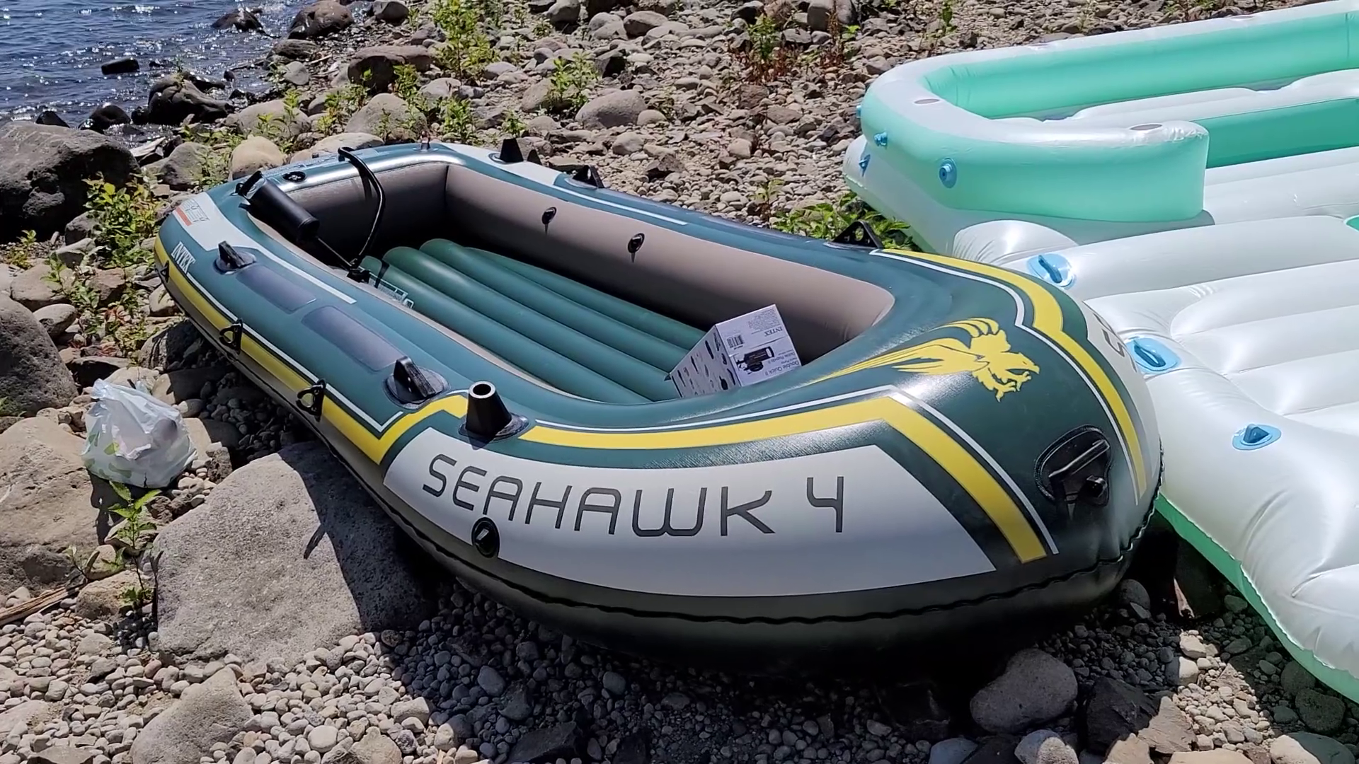 SEAHAWK4 シーホークス ゴムボート INTEX Seahawk™ 4 Inflatable Boat Set - 4 Person