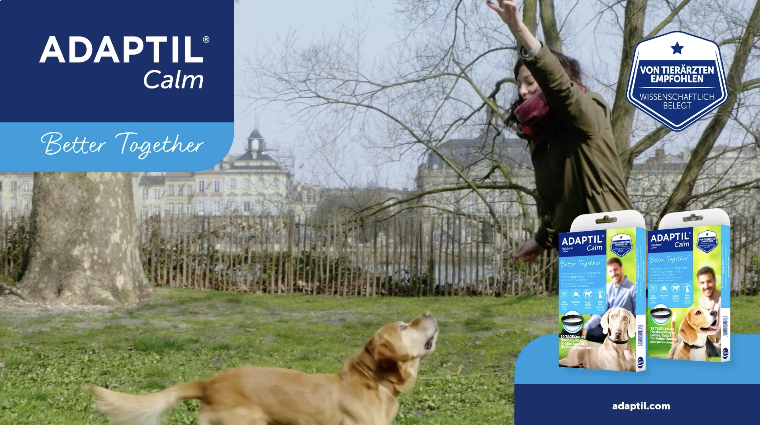 ADAPTIL Calm Halsband fr kleine Hunde bis 37,5 cm Halsumfang