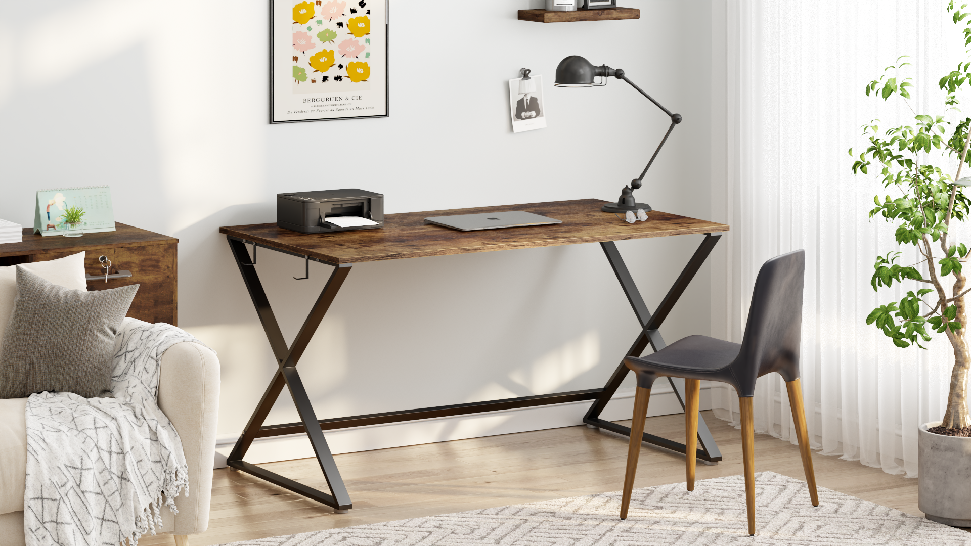 Amazon | IBF パソコンデスク pcデスク ゲーミングデスク オフィス