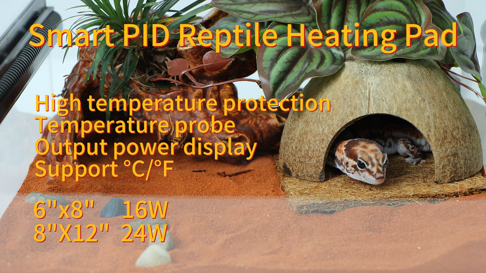 24 Watt Reptile Heat Mat Reptile Heat Mat 8x12