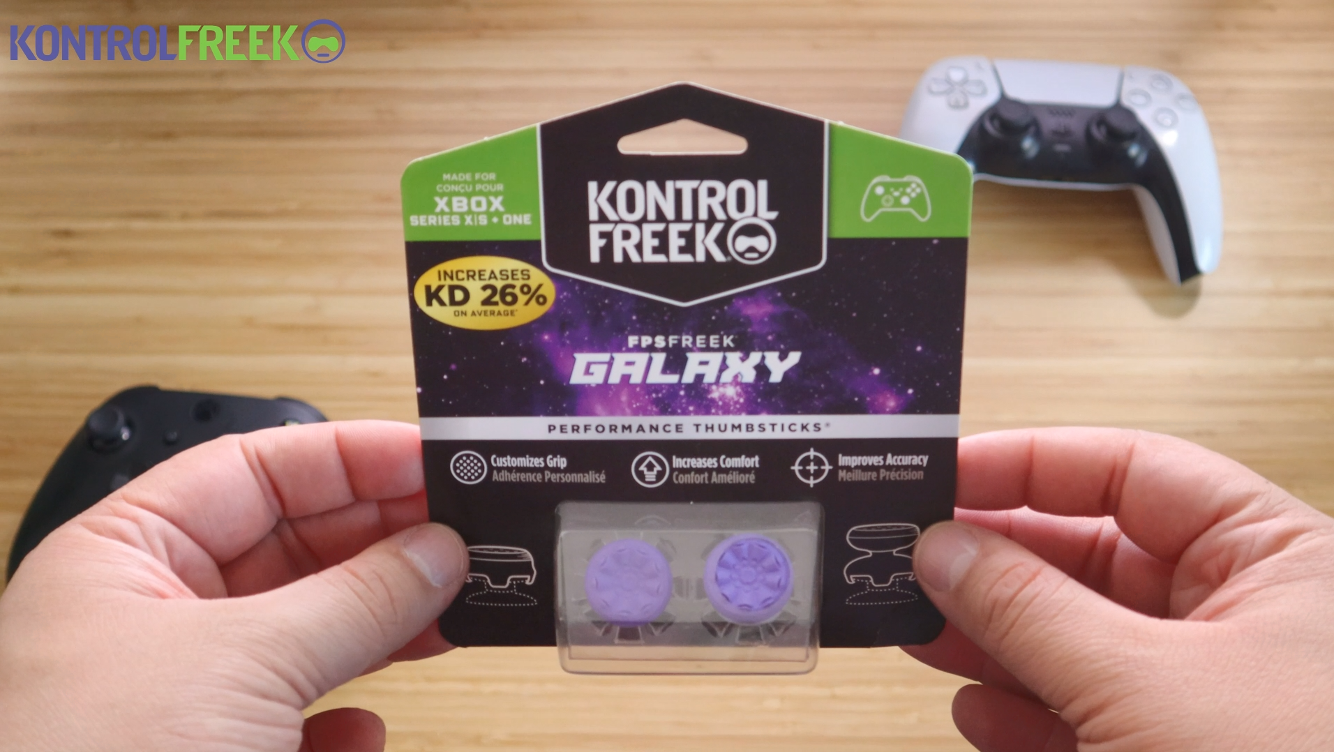 Amazon.com: KontrolFreek FPS Freek Galaxy Purple for Xbox One and