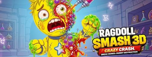 Ragdoll Smash 3D: Stickman Falling Crazy Crash Break Bones & Dummy Destruction Simulator-Glorious – vue 8