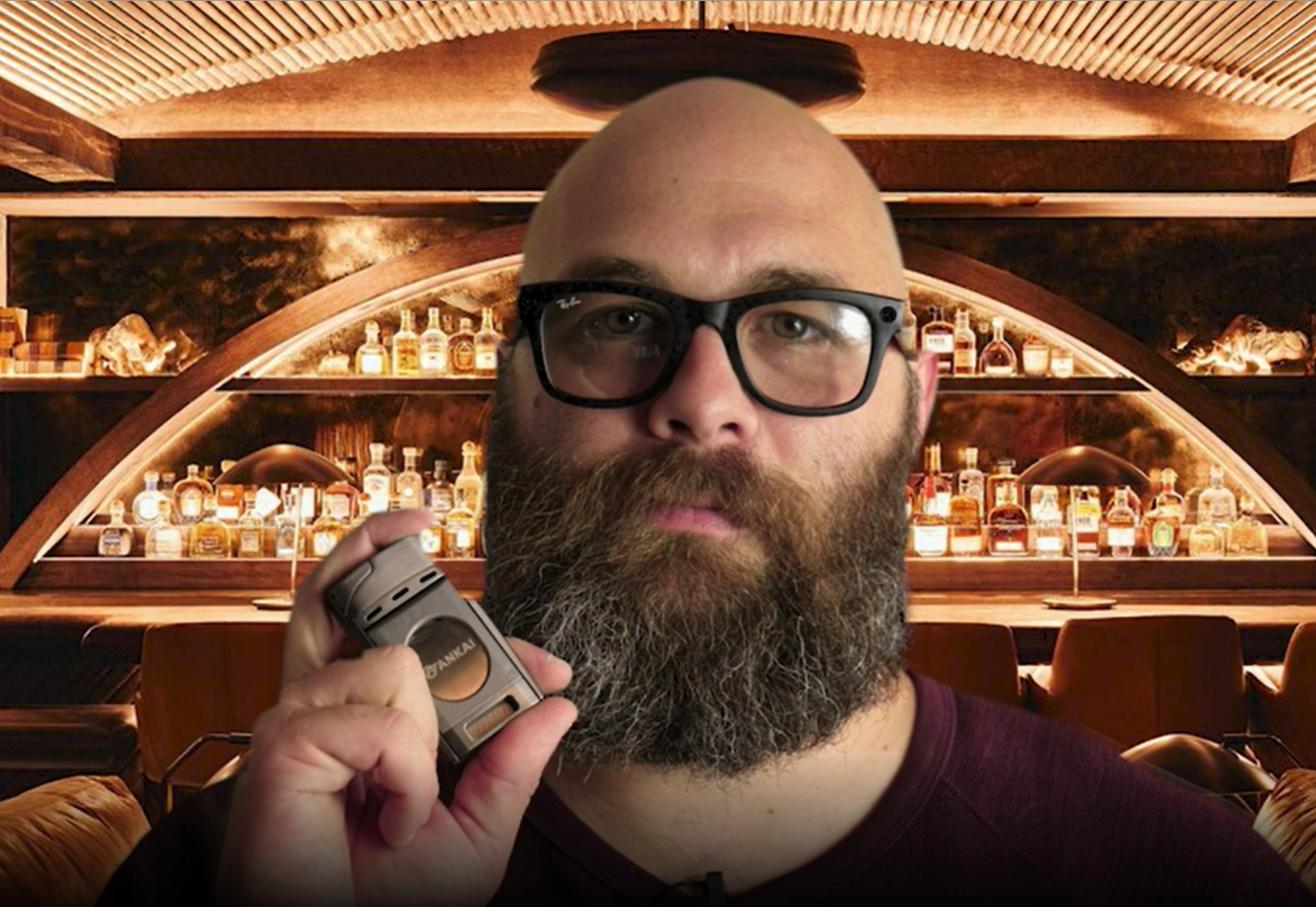 Encendedor de cigarros con cortador FANKAI miniatura 7