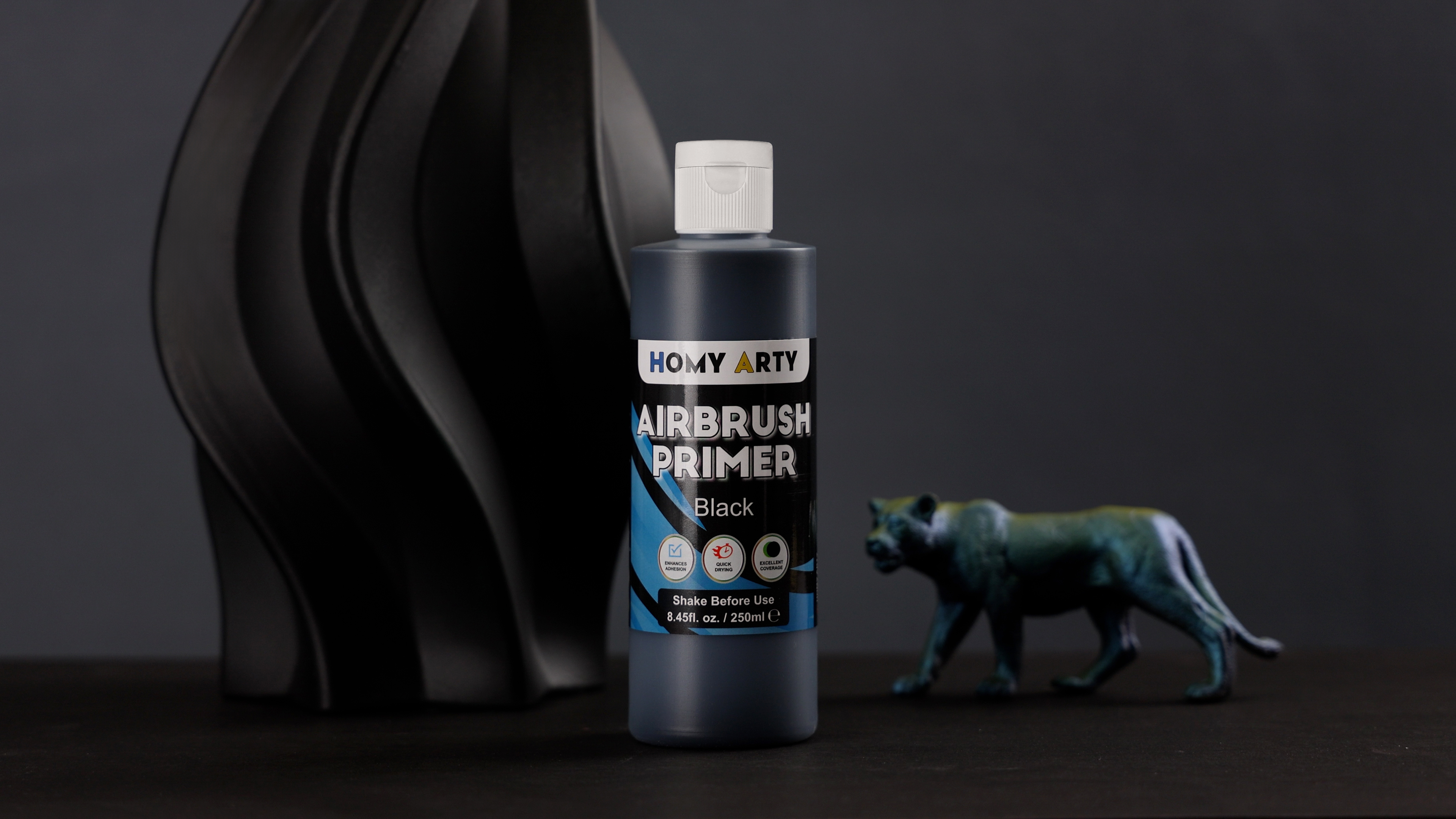 HOMY ARTY Airbrush Primer Weiß - 250ml Acrylgrundierung Für Modellbau