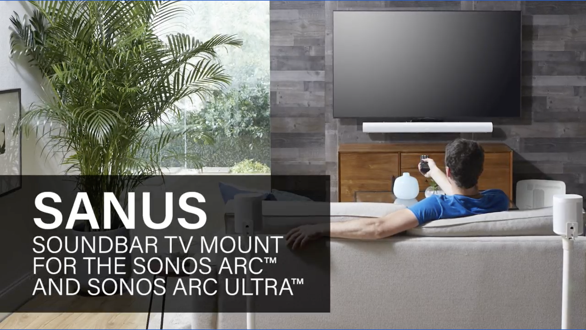 Amazon.com: SANUS Soundbar TV Mount for Sonos Arc & Sonos Arc