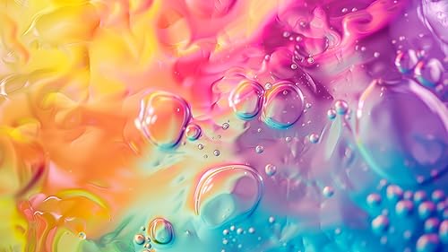 Abstract 4K Screensaver: Mesmerizing Abstract Colors and Silk Liquid Art Color Explosion with Relaxi