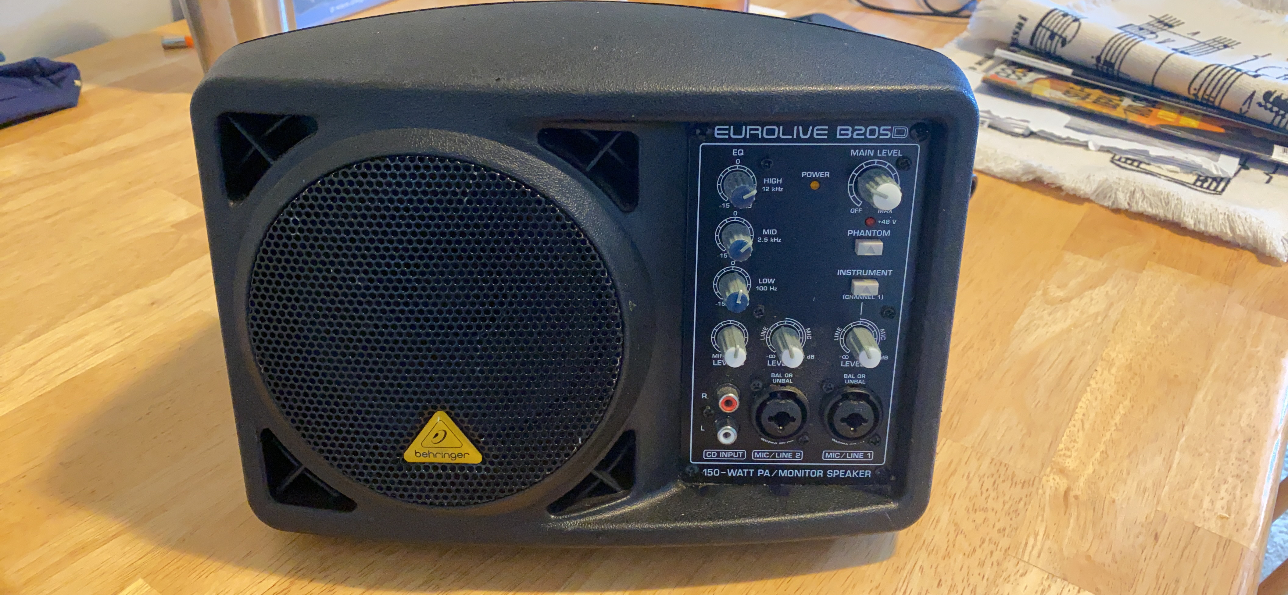Behringer Eurolive B205D Active 150-Watt PA/Monitor India | Ubuy