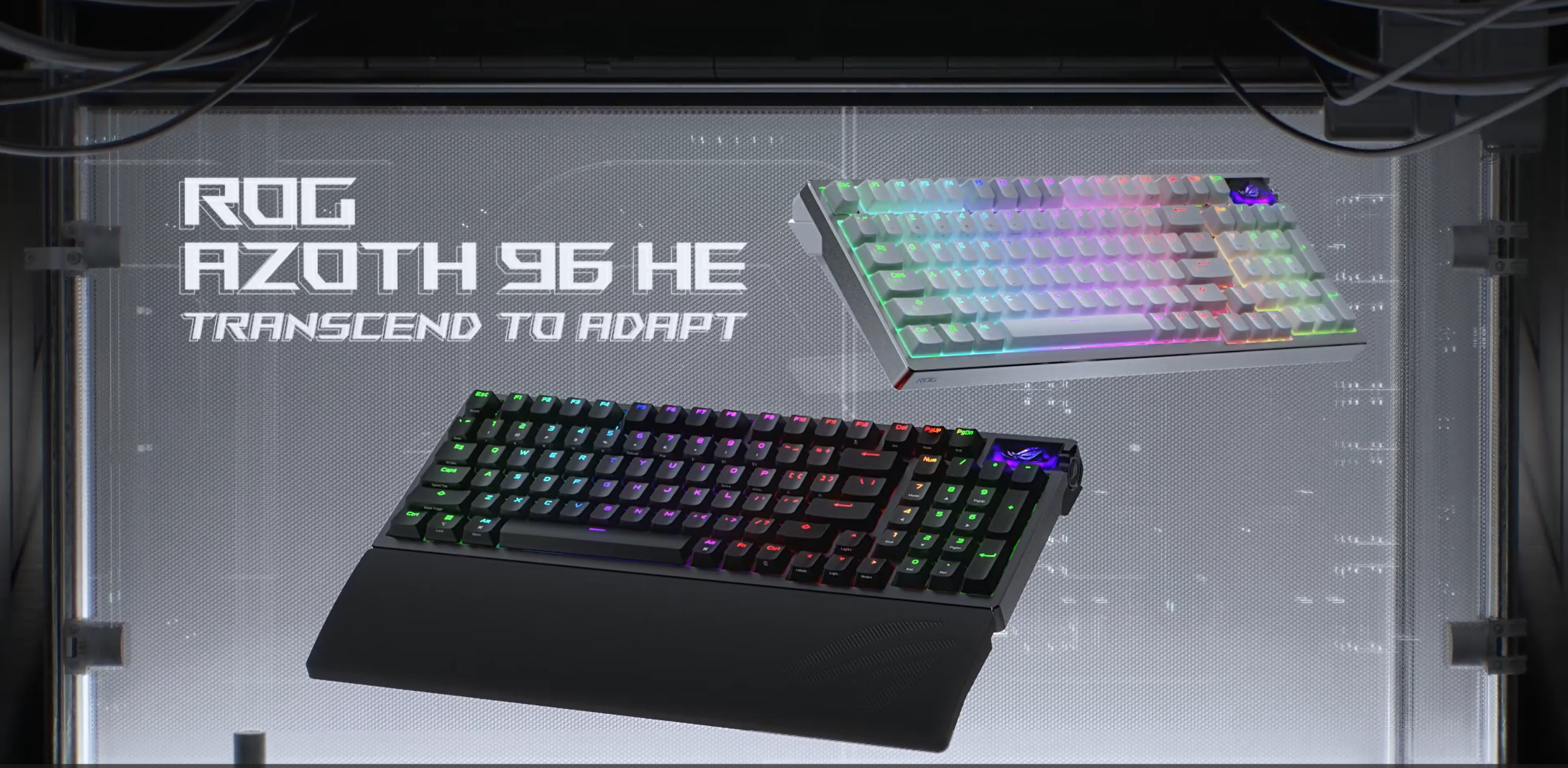 Amazon.com: ASUS ROG Azoth 96 HE Wireless Hall Effect Gaming