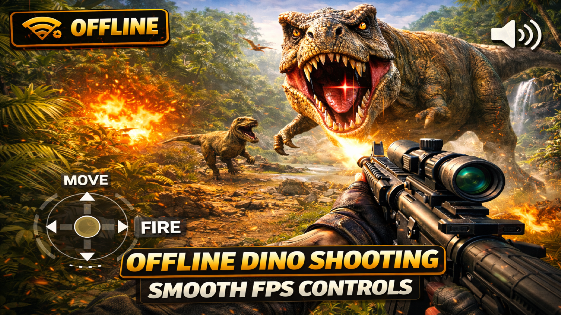 Wild Dinosaur Hunter Shooting Game - App on Amazon Appstore