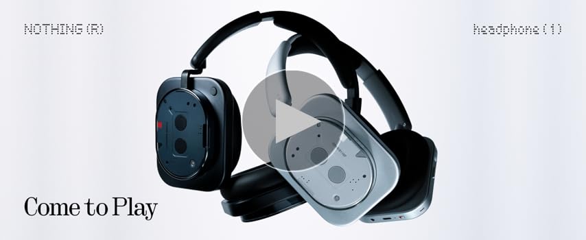 Nothing Headphone (1) Cuffie Wireless Over Ear con Cancellazione