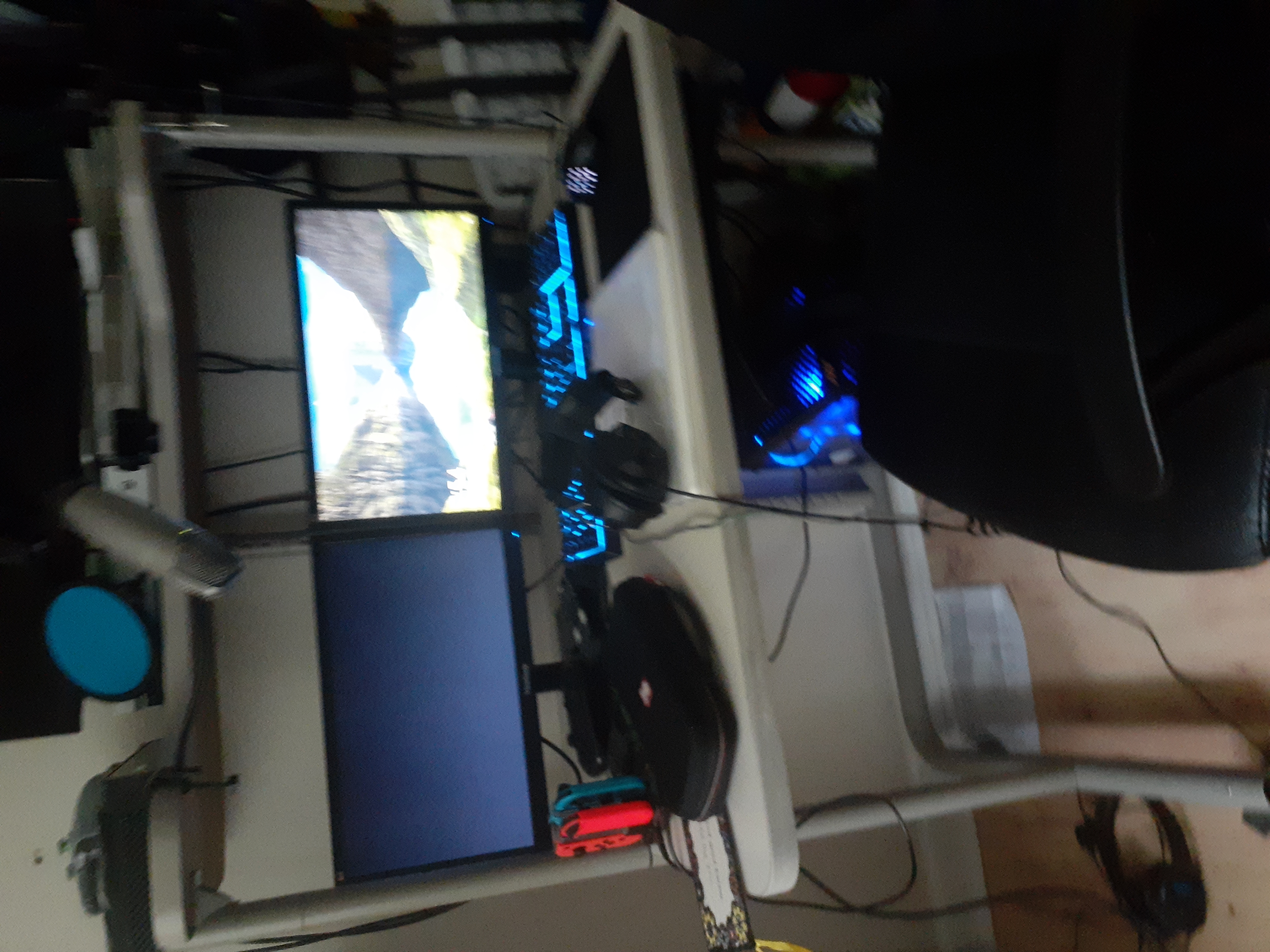 Pretty nice if you have a small computer desk.