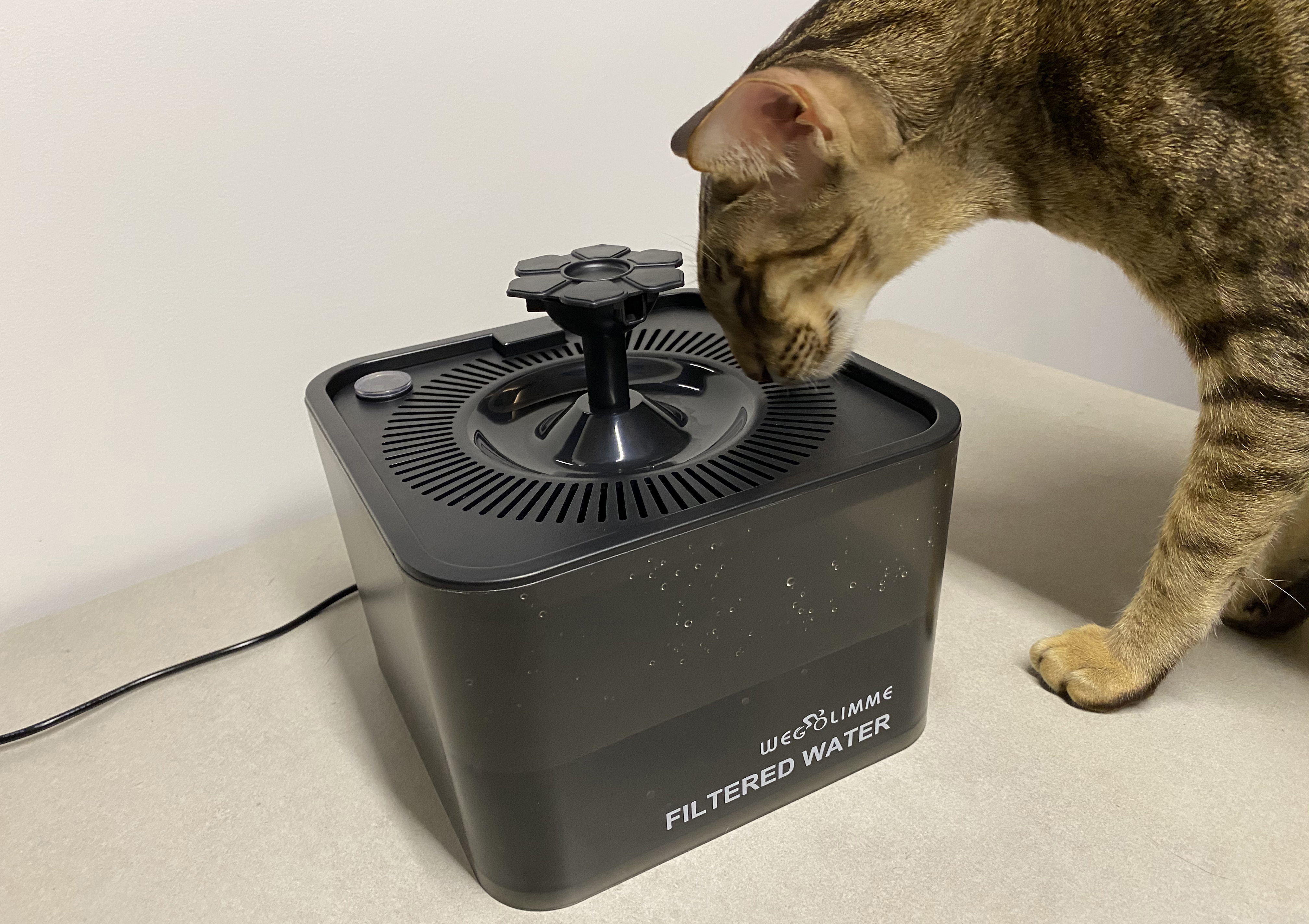 Fontanella Per Gatti Oneisall 2,5L - Ultra Silenziosa, Con Filtro, Senza BPA, 25dB - Foto 12