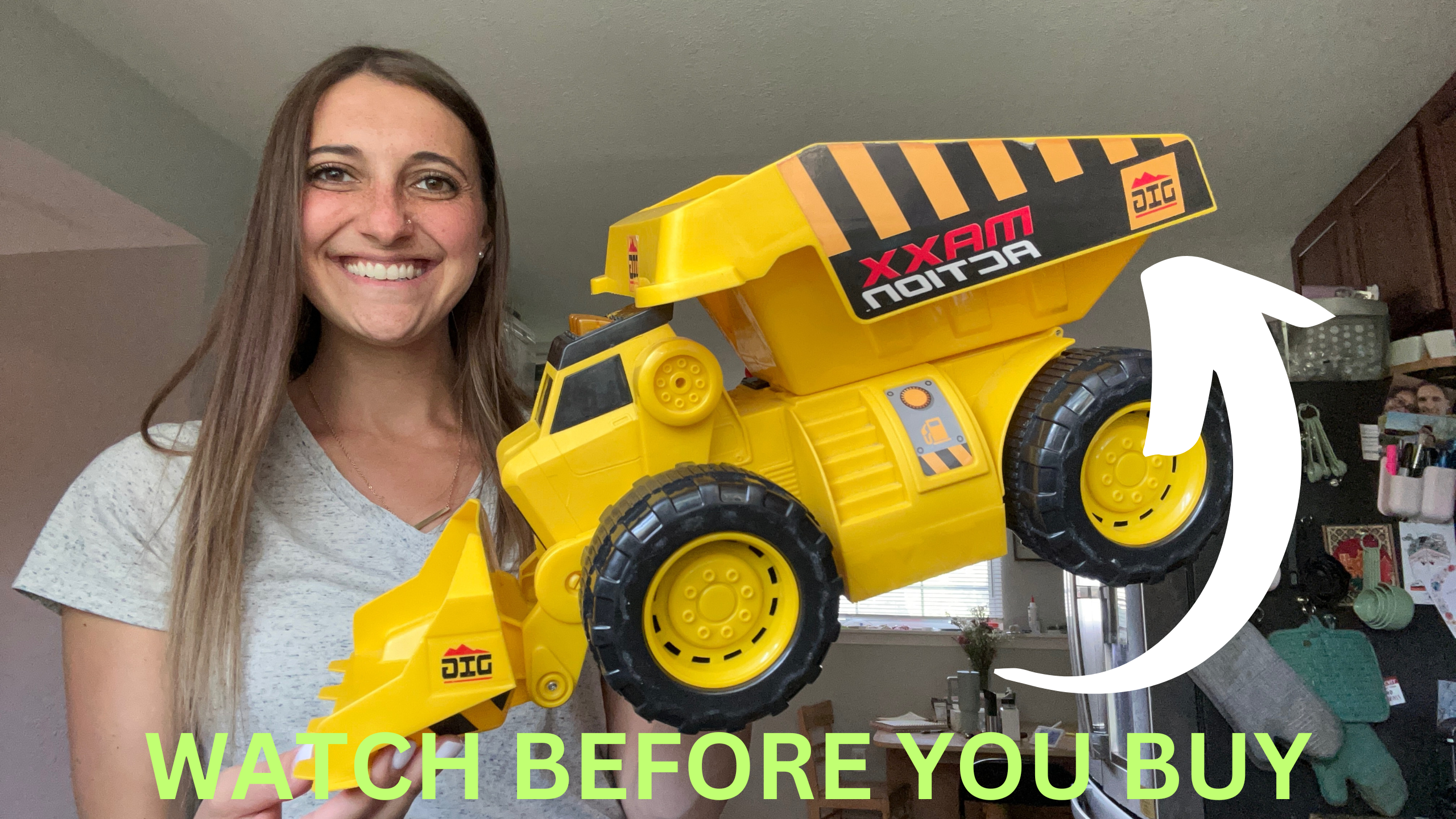 Watch Honest Review of Maxx Action 2in1 Motorized Dig Rig on Amazon Live