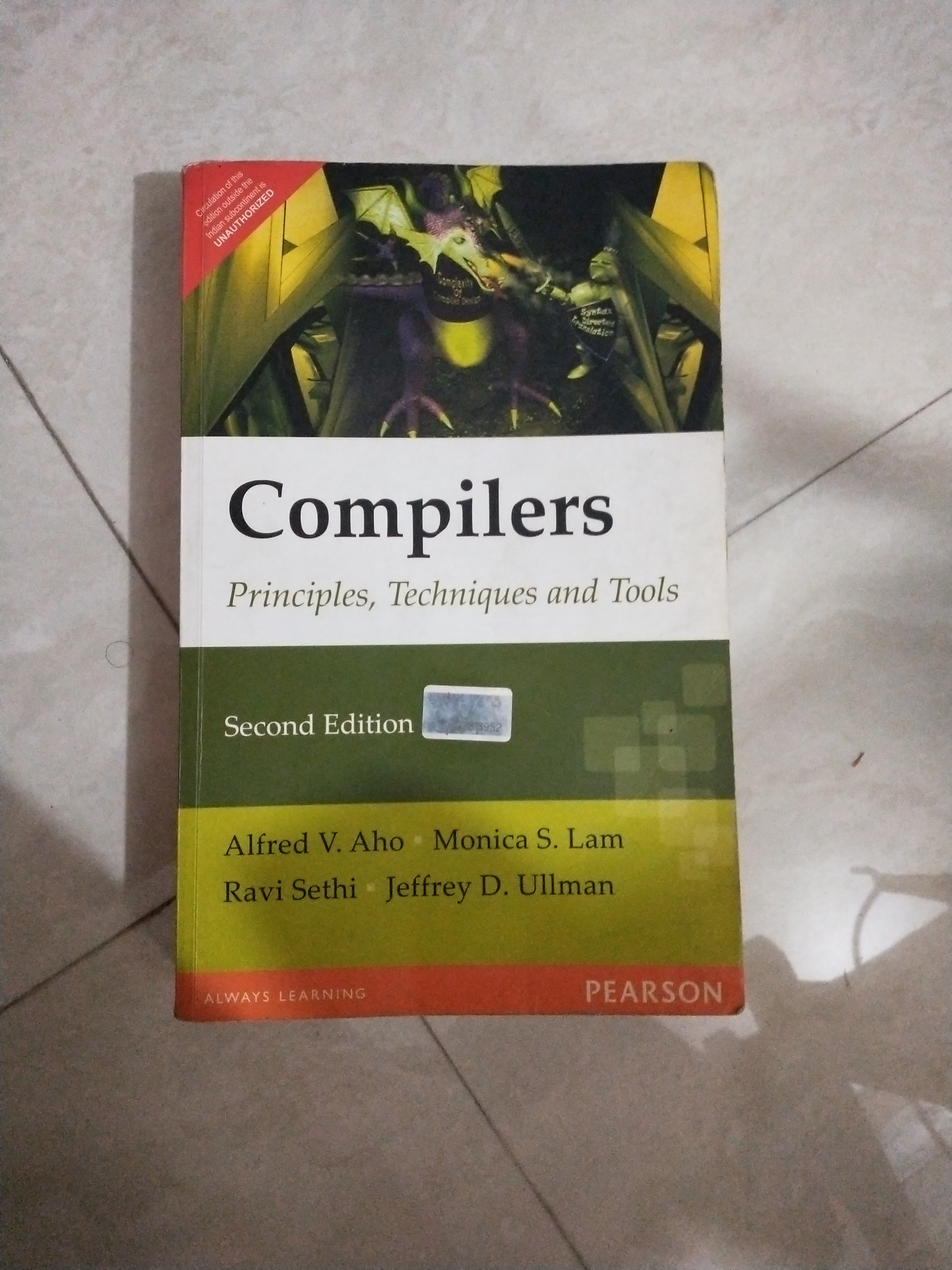 Compilers Book Amazon.in: Buy Compilers Principles, Techniques, & Tools 2nd Book ...