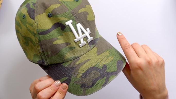 ＊完売間近＊ 47 Brand Los Angeles Dodgers Camo キャップ Los Angeles Dodgers '47 Brand MLB Camo Adjustable Hat Cap