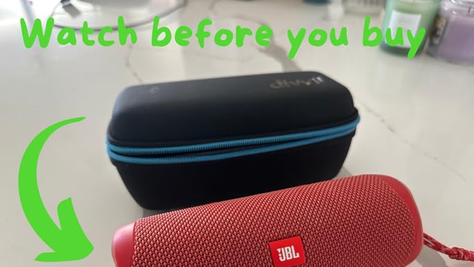 Amazon.com: JBL Flip 5 (Red) + Bundle with divvi! Protective