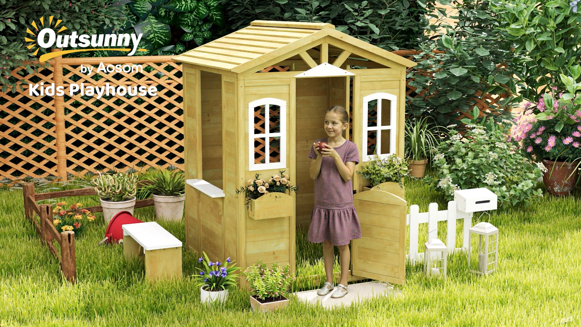 Cottage Playhouse Woodmanor Custom Playhouses Near Me Wooden
