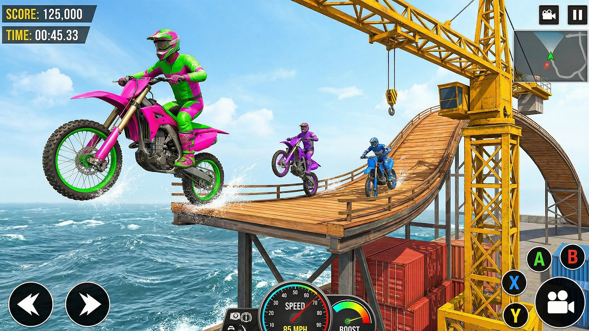 Neon Bike Stunts Ramp Rush - App on Amazon Appstore