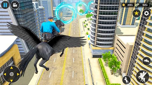 Wild Flying Horse Simulator: Open-World Flight, Horse Riding, Fantasy Adventure, and Sky Battle Game – vue 2