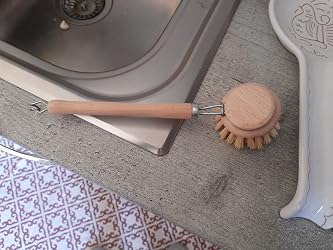 Holikme Set di 7 pennelli per la pulizia profonda, spazzola pulita, spazzola per strofinare, doccia, bagno e superficie della cucina (verde