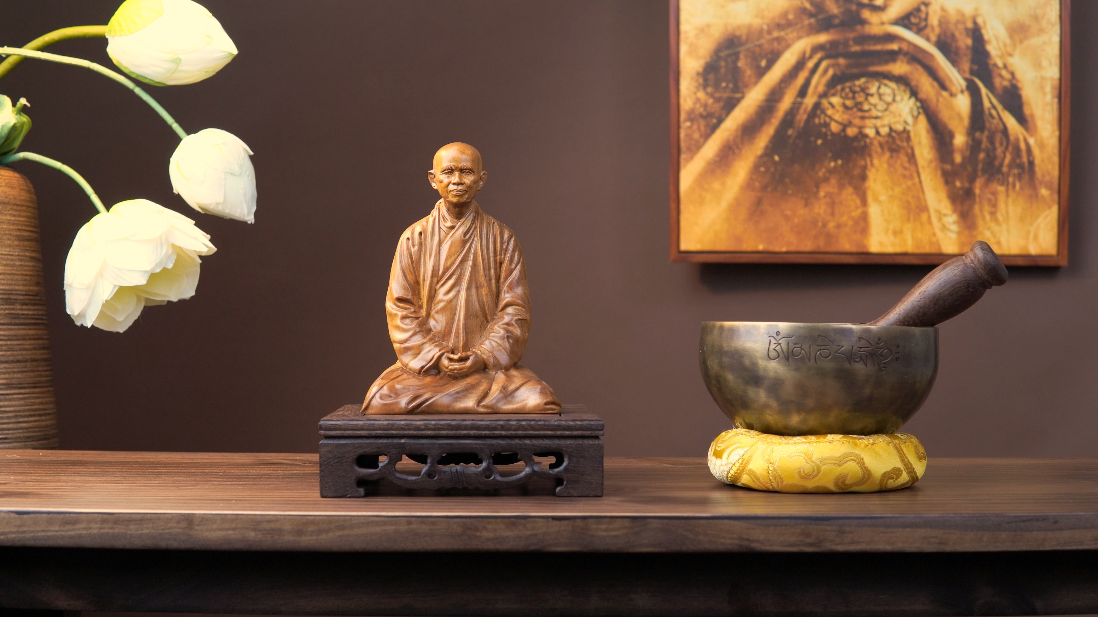 Amazon.com: DAISYCRAFTVN Zen Master Thich Nhat Hanh Buddha Statue