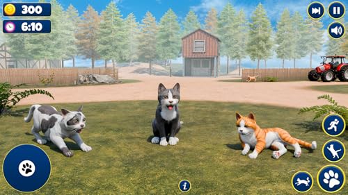 Meu simulador de gatinhos virtuais: gatinhos travessos e fofos, simulador de vida de bichinho 2025