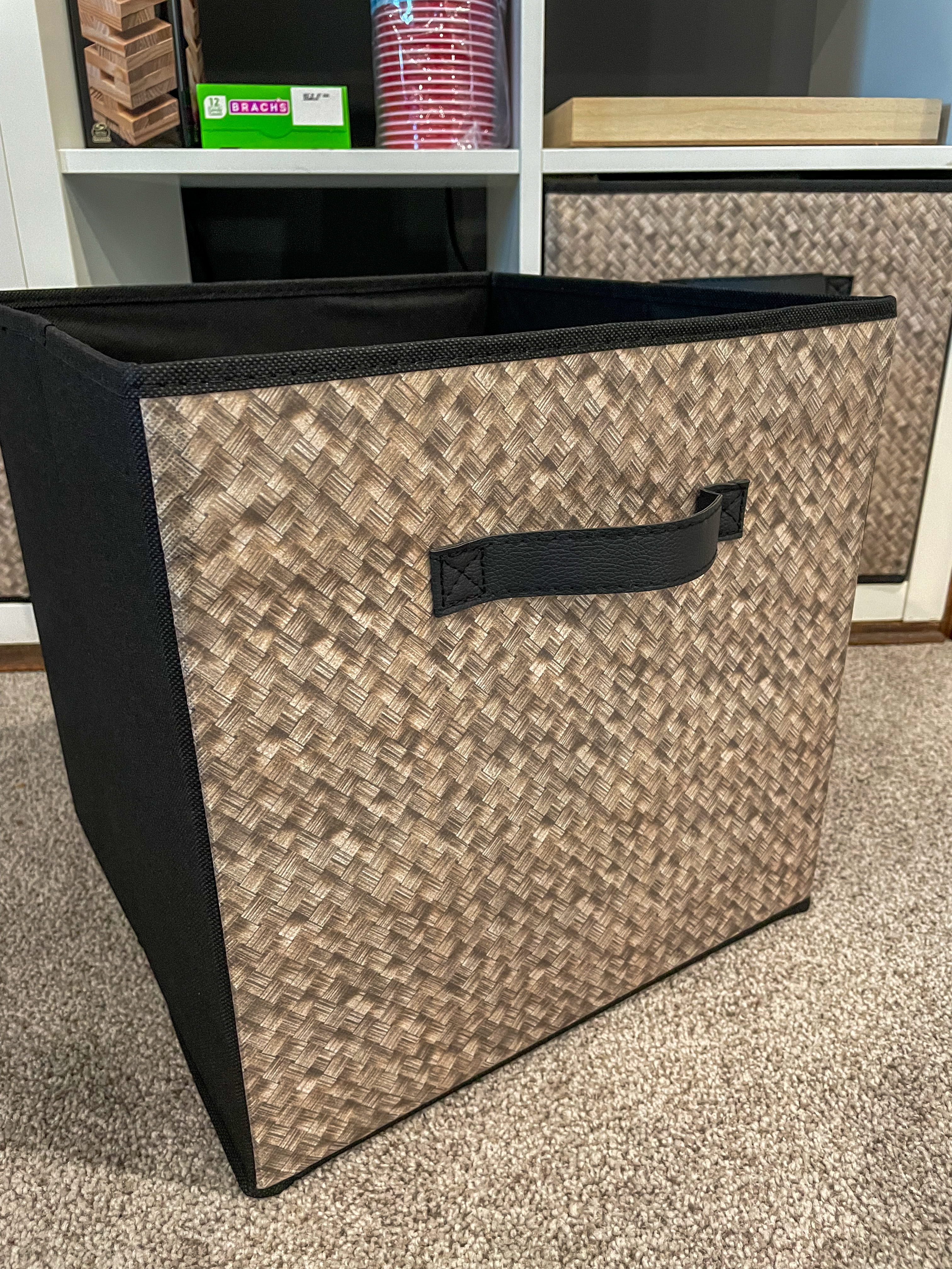 Amazon Bin Example Watch My thoughts on these storage bins on Amazon Live