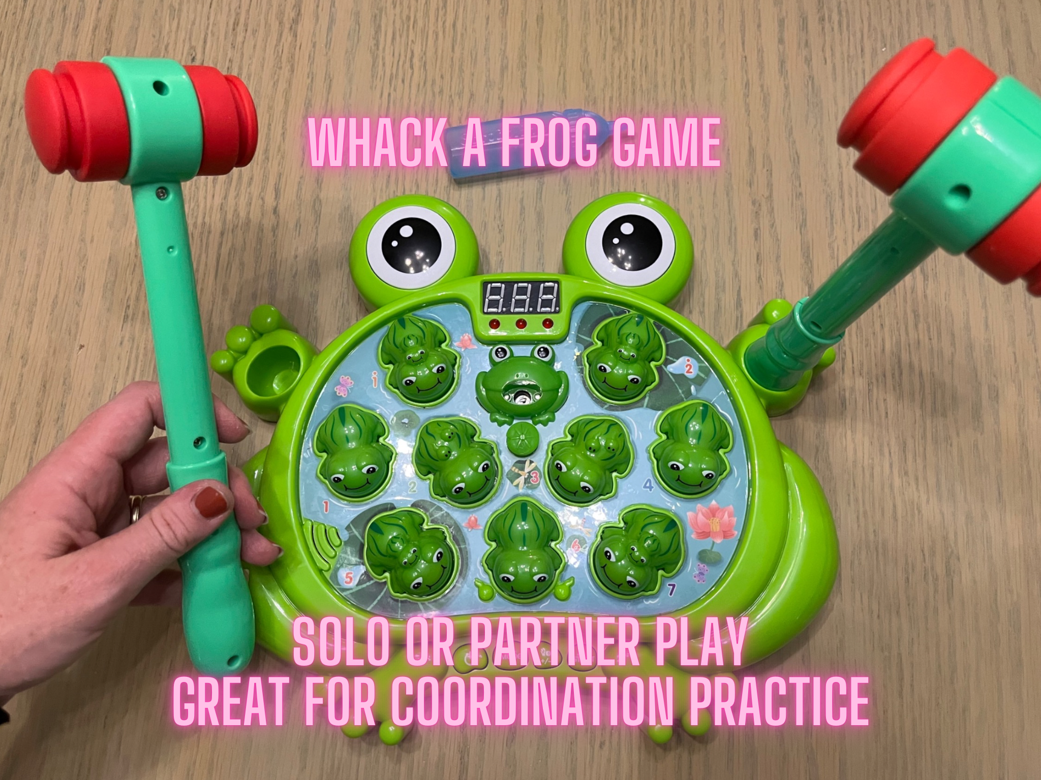 Watch This is a review and demo of Whack A Frog Game on Amazon Live