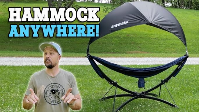 Amazon.com : anymaka Set Up in 3 Seconds Hammock Stand - 550