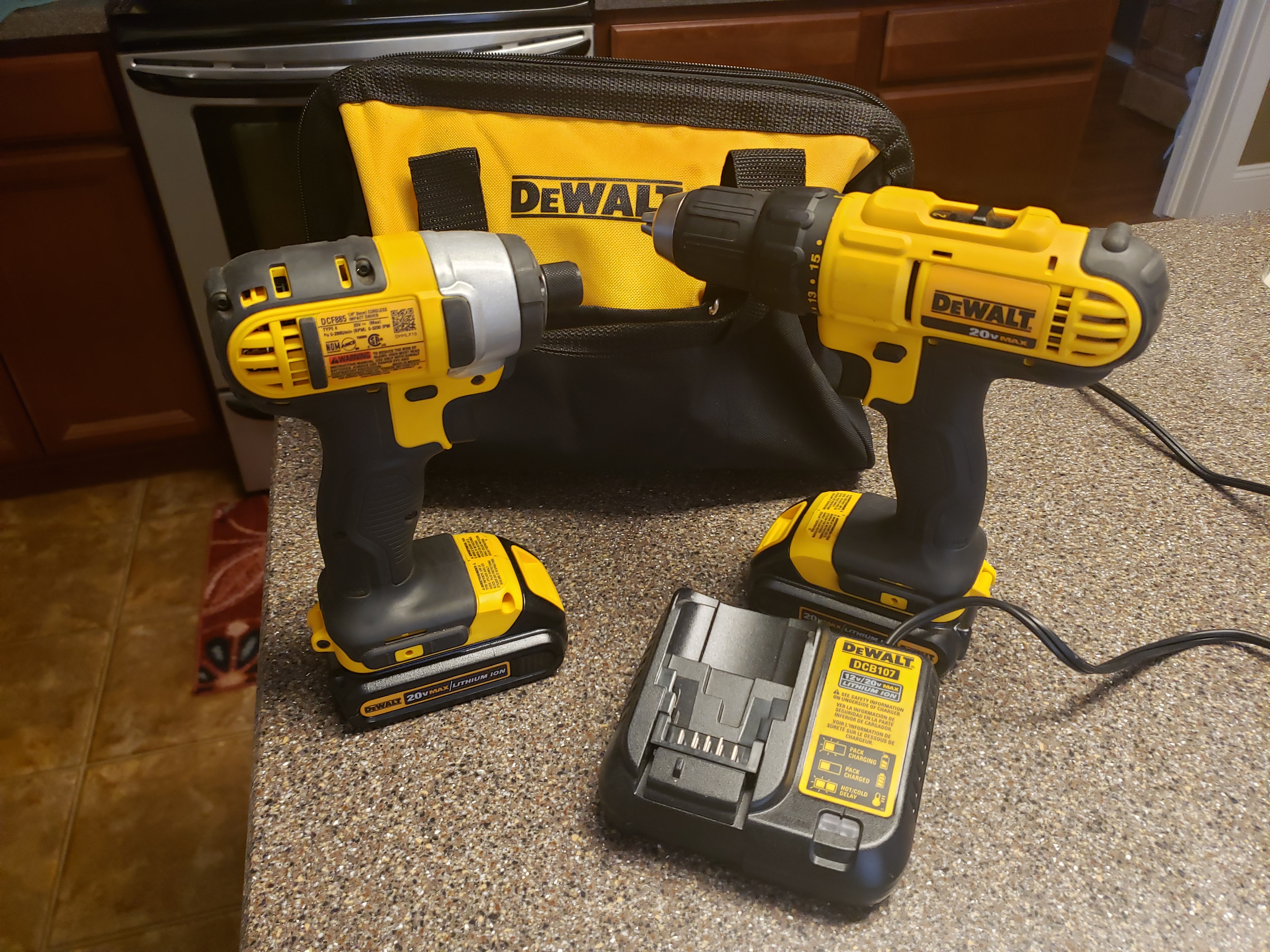 Watch DeWalt 20v Max Drill & Impact Driver Tool Kit 1 Yr Review on ...