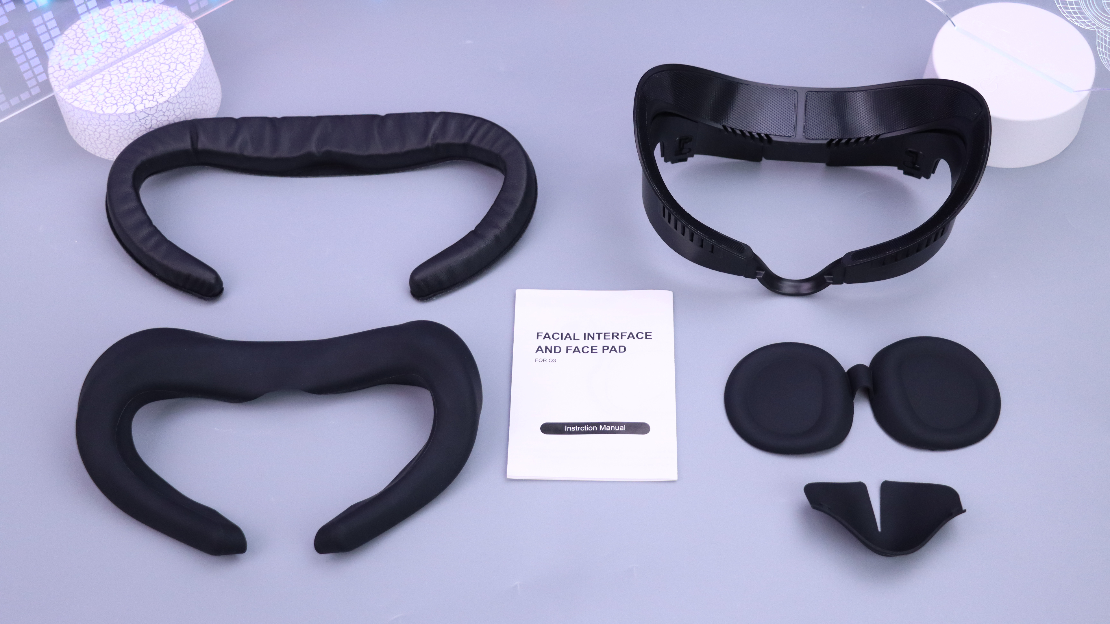 Facial Interface & Face Pad Cushion Compatible with Meta/Oculus