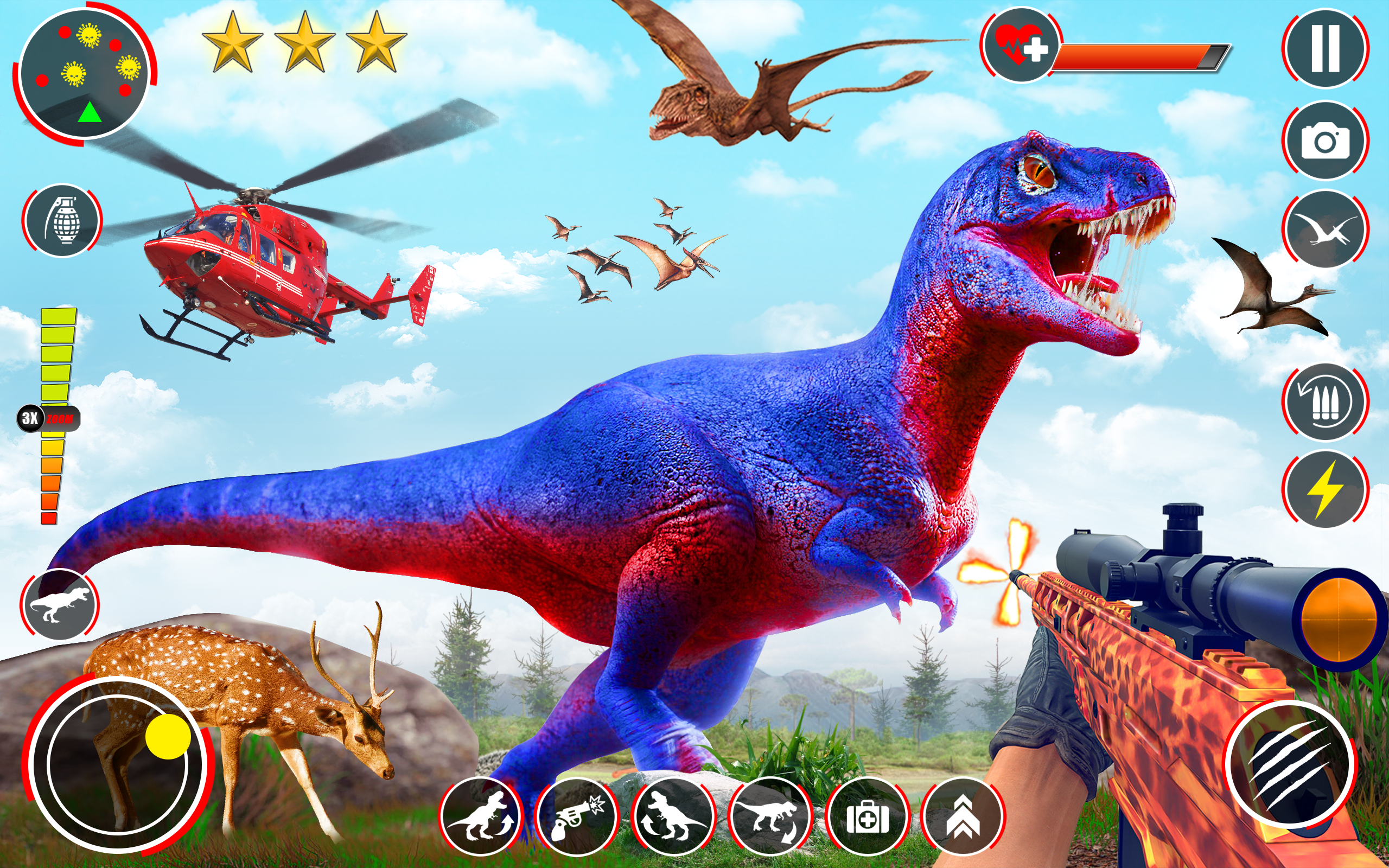 Dino Hunter 3D Hunting Games - App on Amazon Appstore