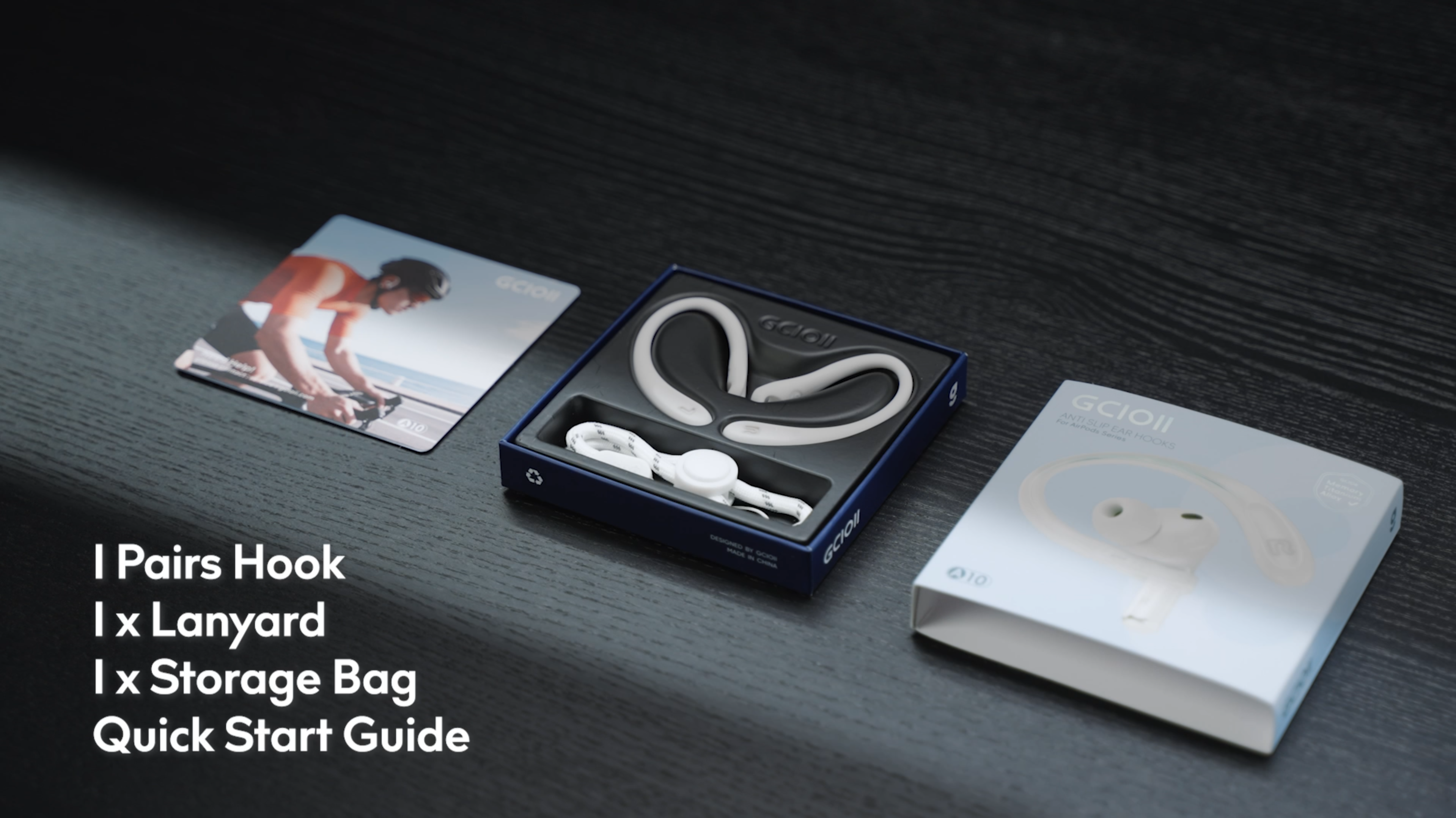 Amazon.com: Gcioii Memory Titanium Alloy Ear Hooks for AirPods Pro
