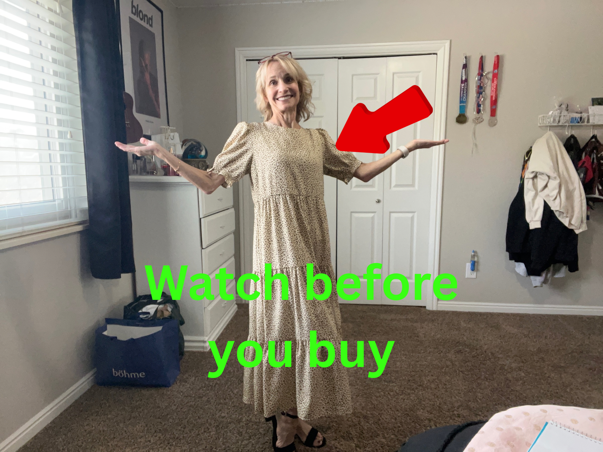 Watch My honest review of Summer Casual Boho Dress on Amazon Live