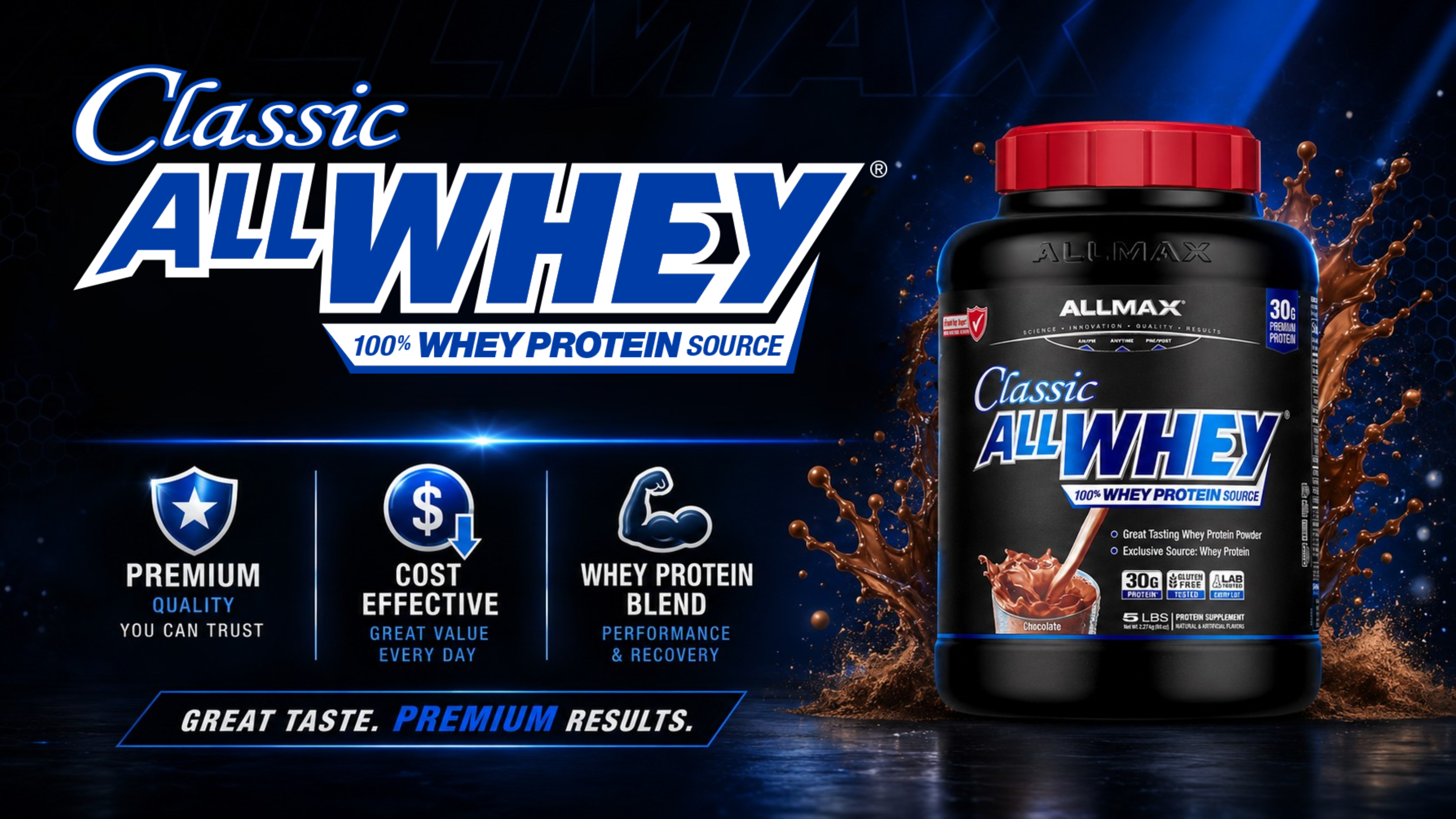 Amazon.com: ALLMAX AllWhey Classic Whey Protein Powder, Cookies