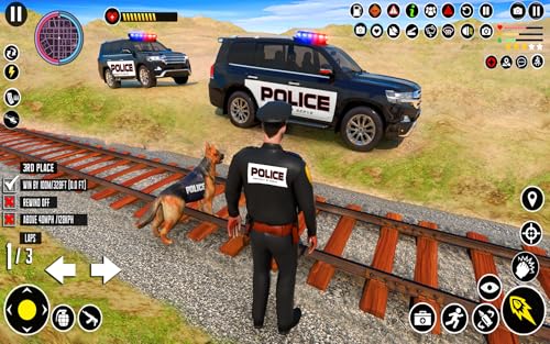 US Police Car Transport Truck: Police Vehicle Transporter Games. Police Car Driving Simulation Car R