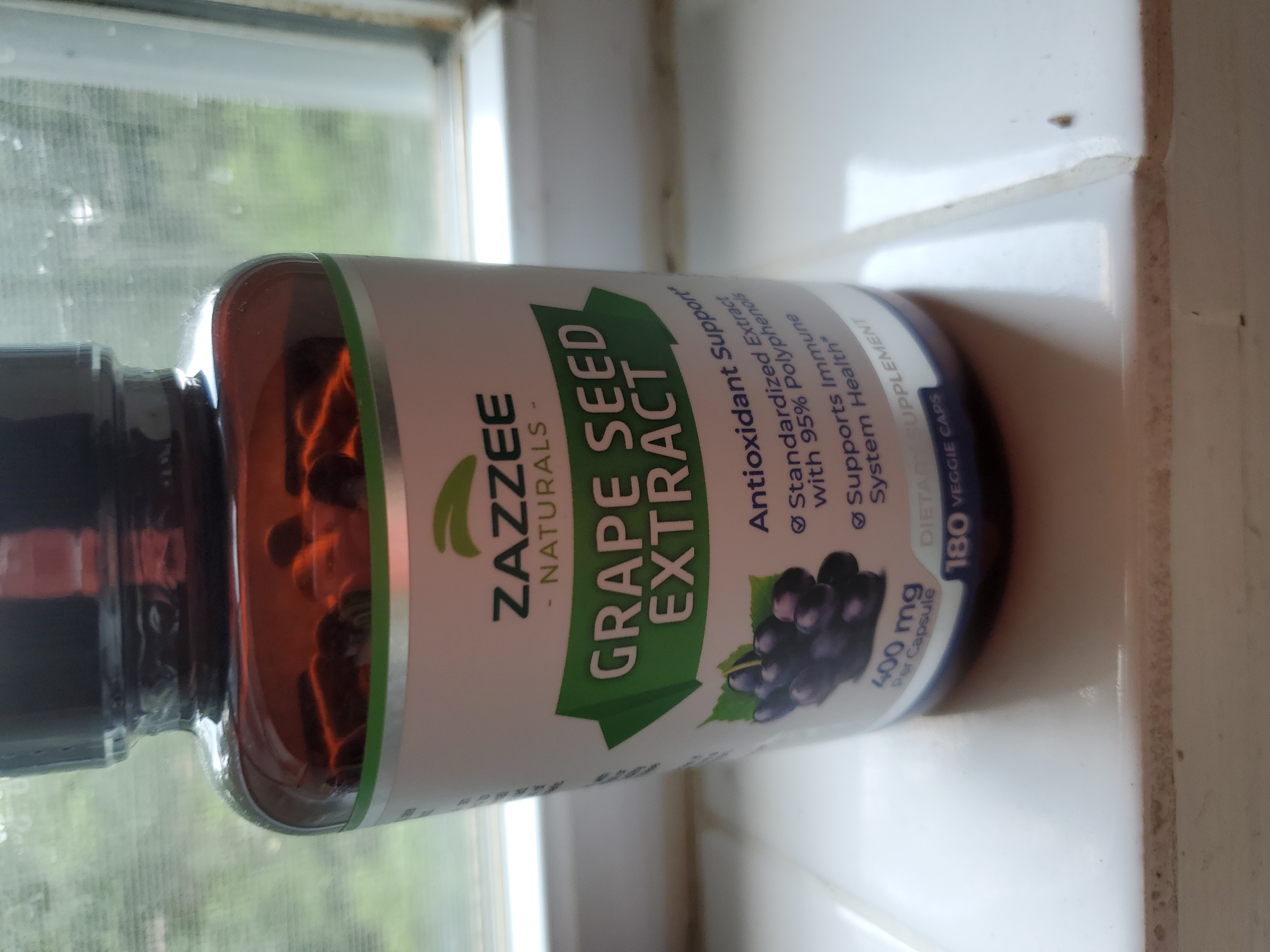 Zazzee High Strength Grape Seed 50:1 Extract, 180 India | Ubuy