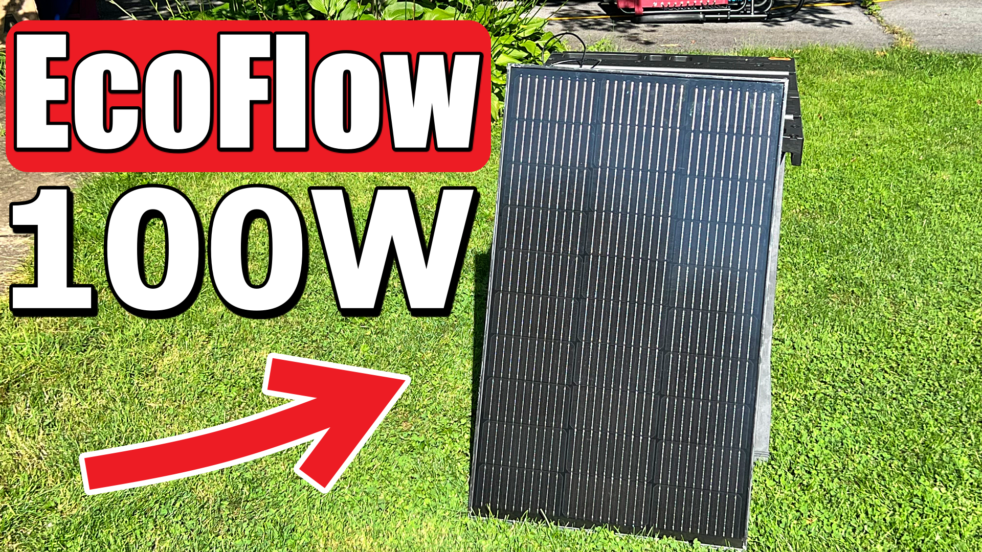 Watch REVIEW EcoFlow 100W Rigid Solar Panel on Amazon Live